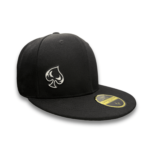 Twisted Spade Premium Fitted Hat - Black
