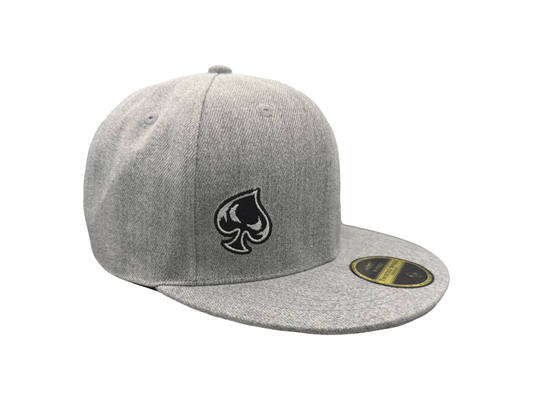 Twisted Spade Original Premium Fitted - Heather Gray