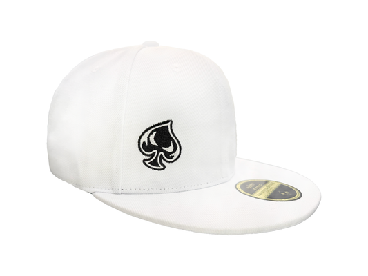 Twisted Spade Original Premium Fitted - White