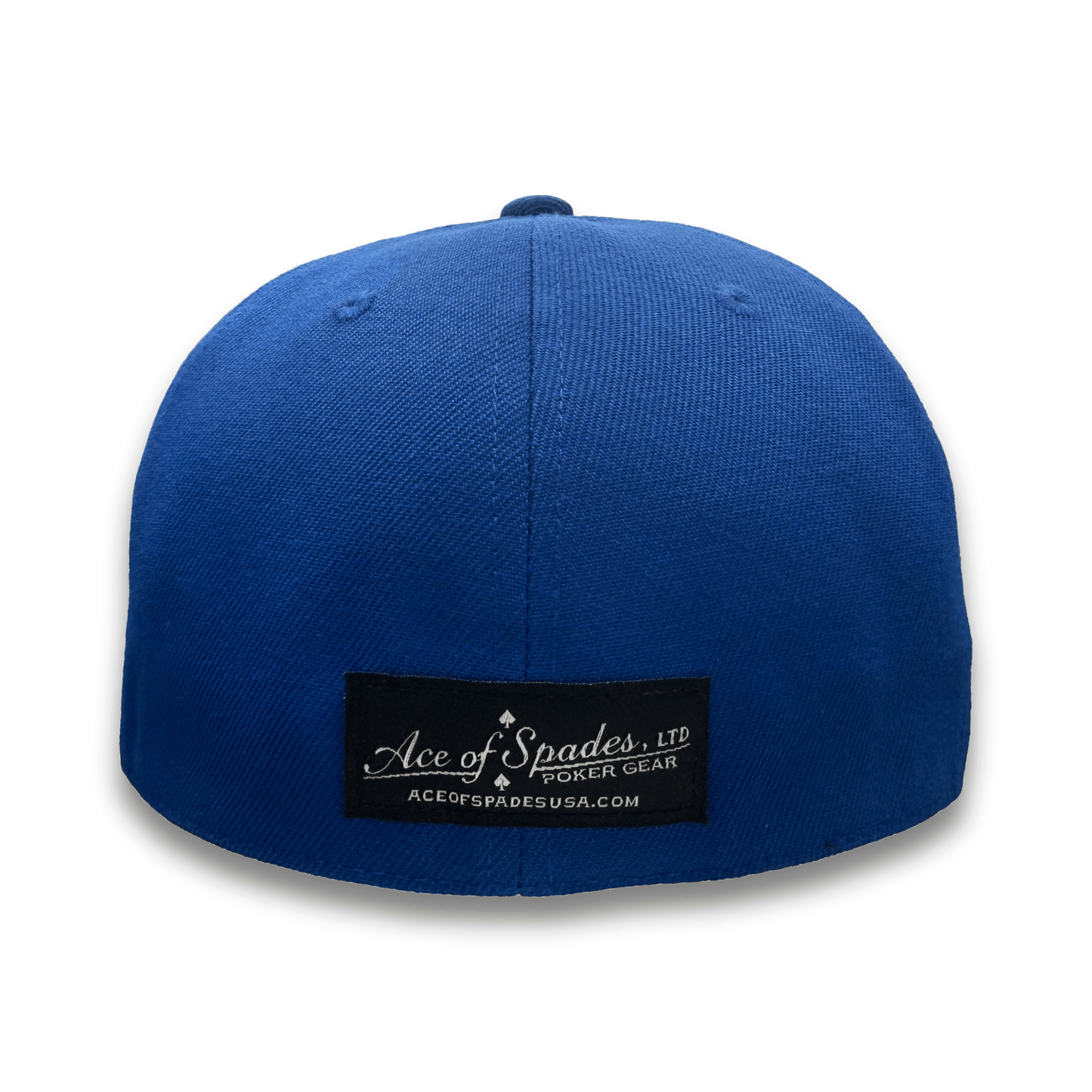 Twisted Spade Premium Fitted Hat- Blue