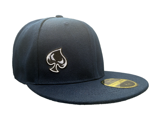 Twisted Spade Original Premium Fitted - Navy Blue