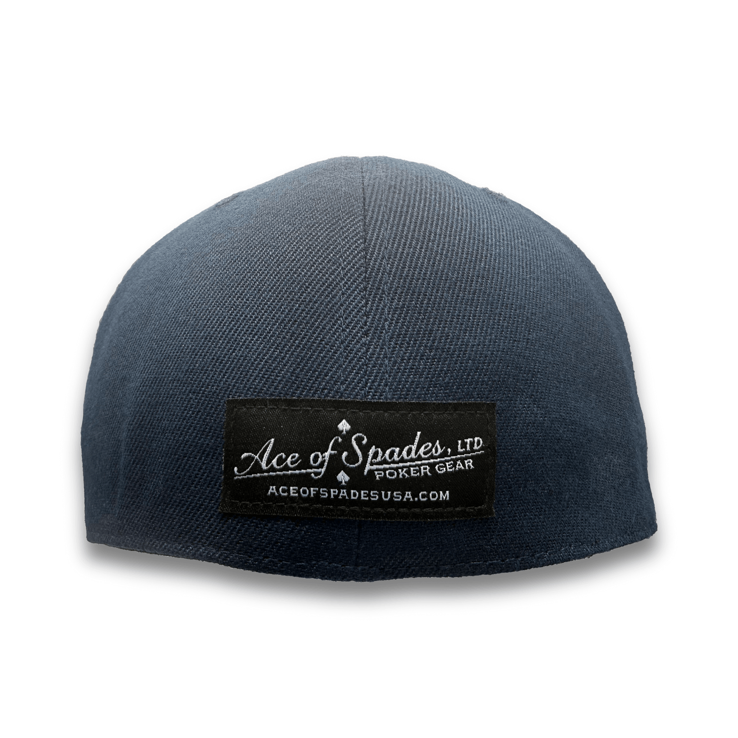 Twisted Spade Premium Fitted Hat - Navy Blue