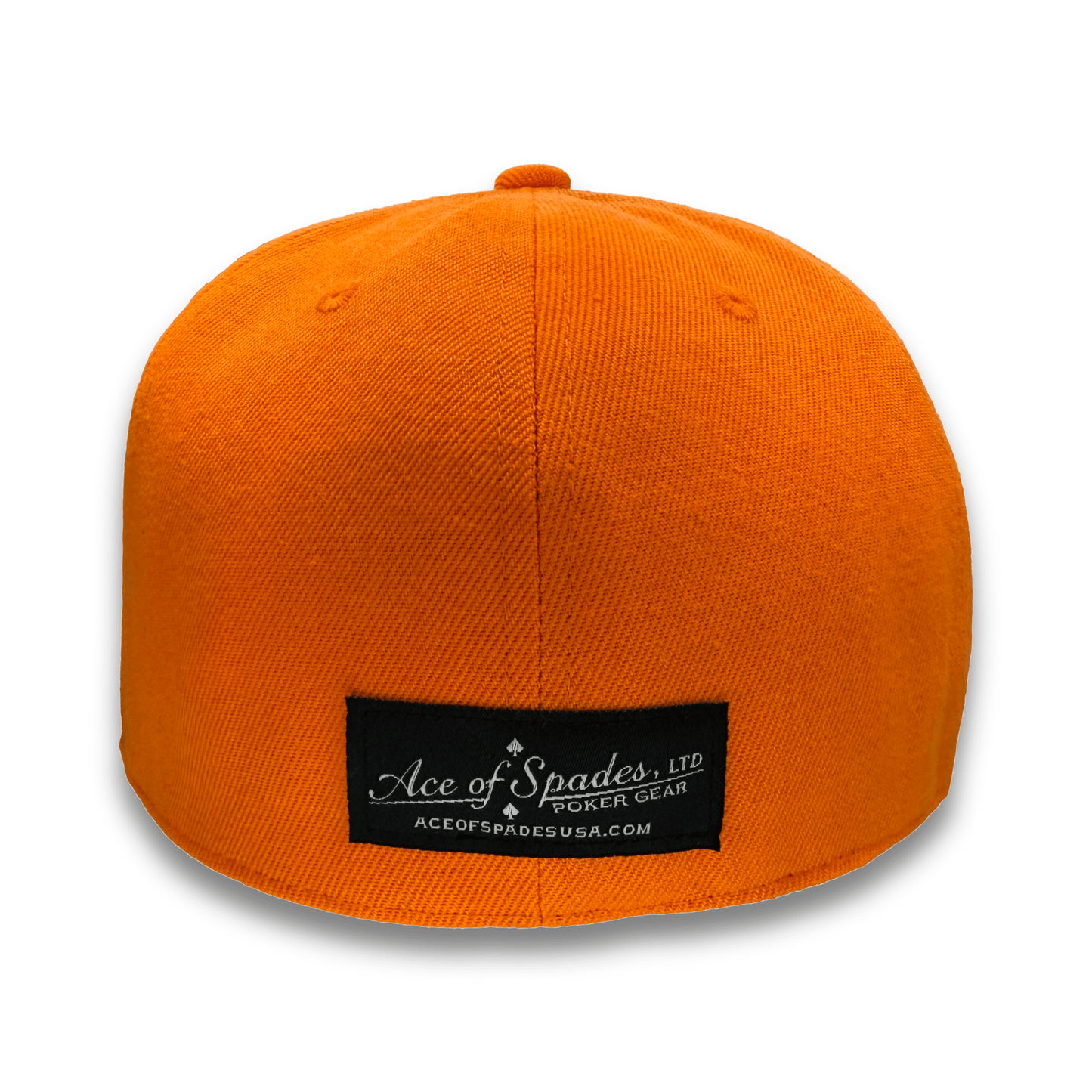 Twisted Spade Premium Fitted Hat - Orange