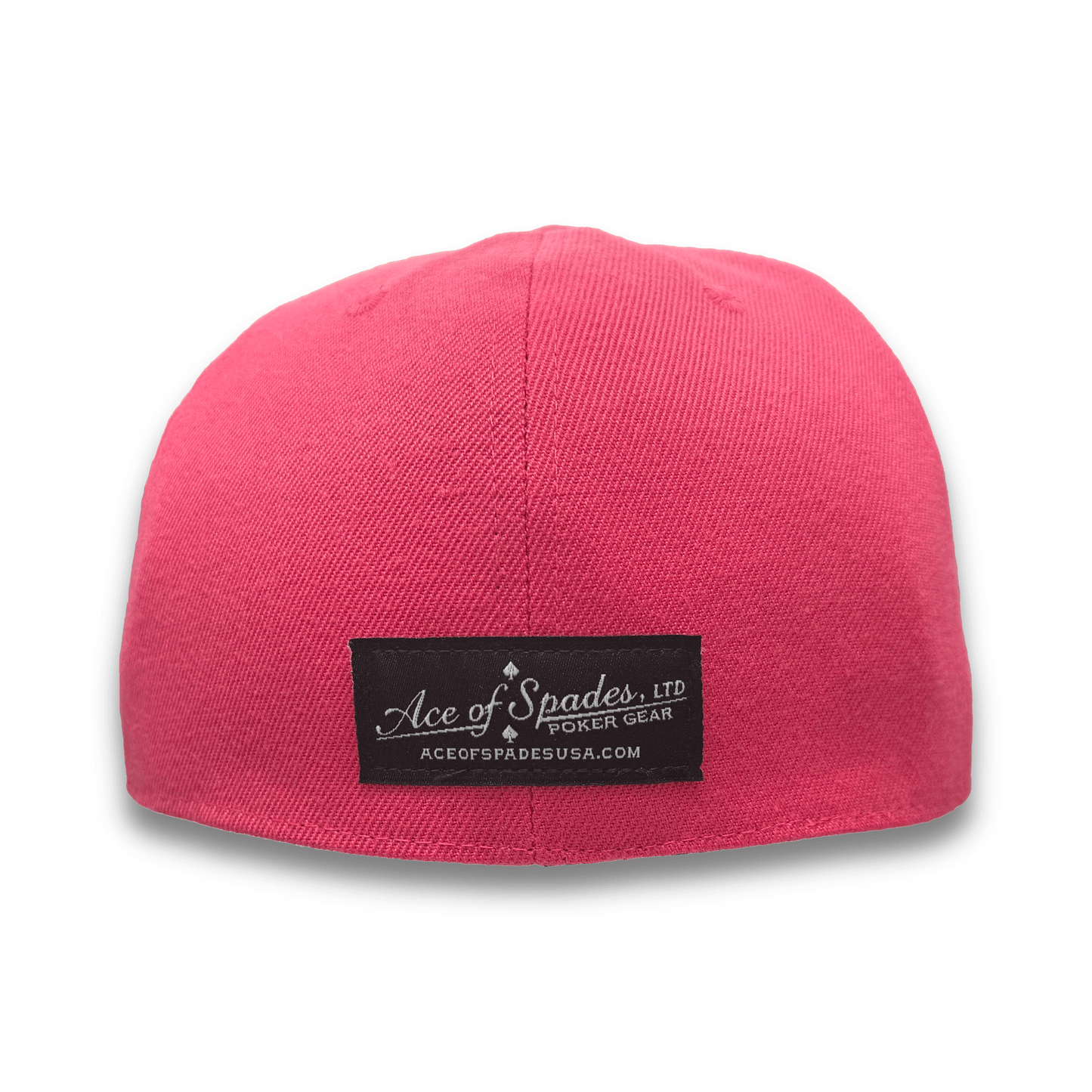 Twisted Spade Premium Fitted Hat - Pink