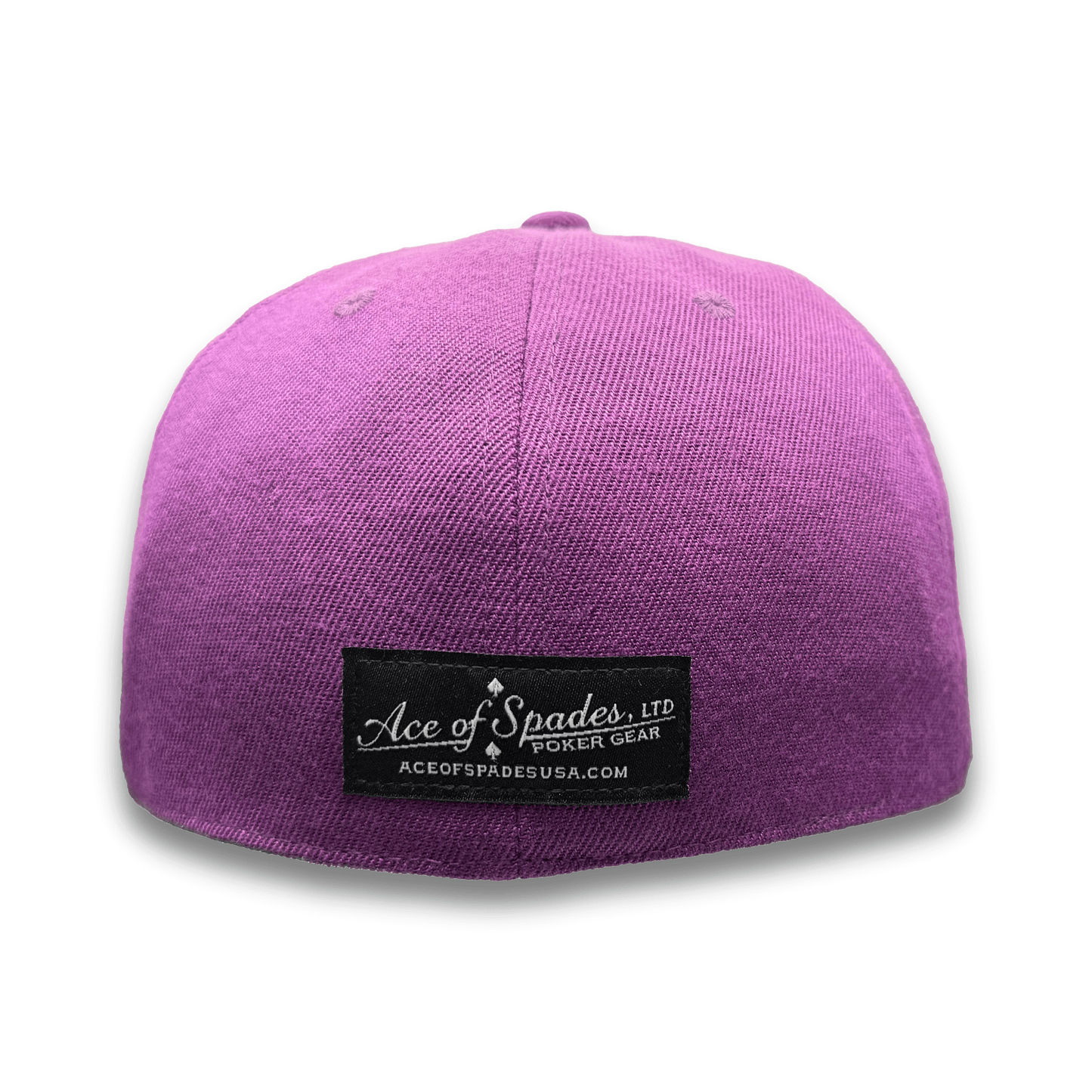 Twisted Spade Premium Fitted Hat - Purple