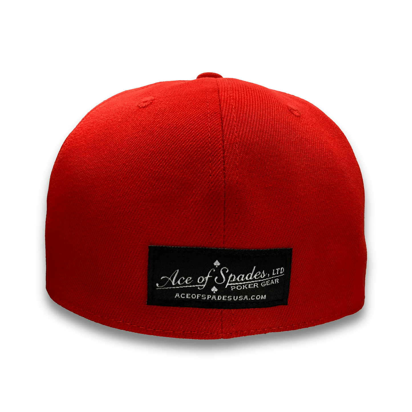 Twisted Spade Premium Fitted Hat - Red