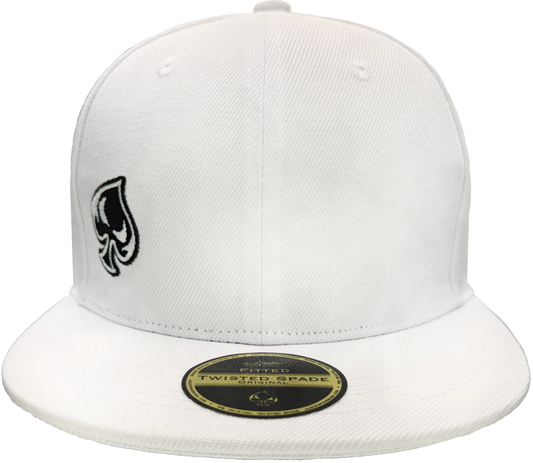 Twisted Spade Original Premium Fitted - White