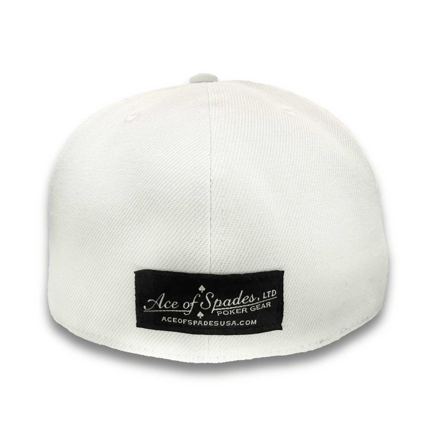 Twisted Spade Premium Fitted Hat - White